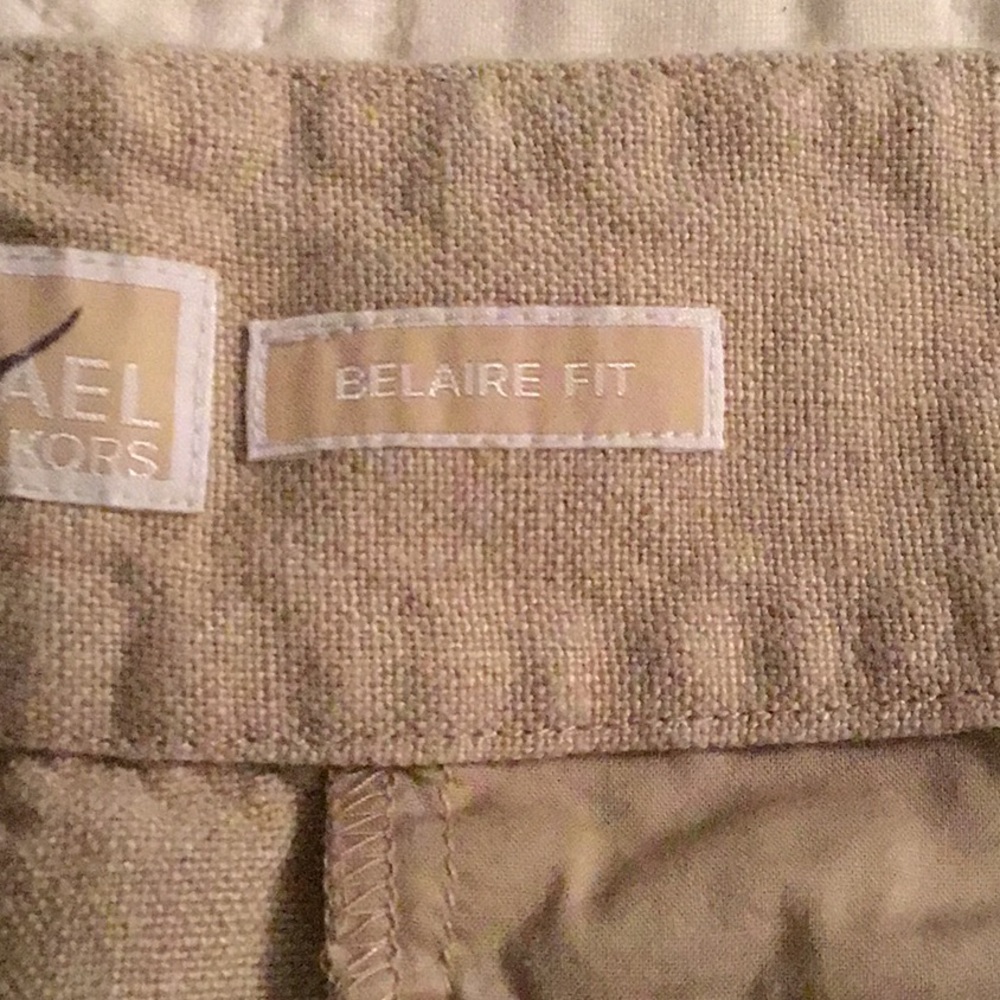 Michael Kors. Size 12. Belaire Fit. 100% Linen